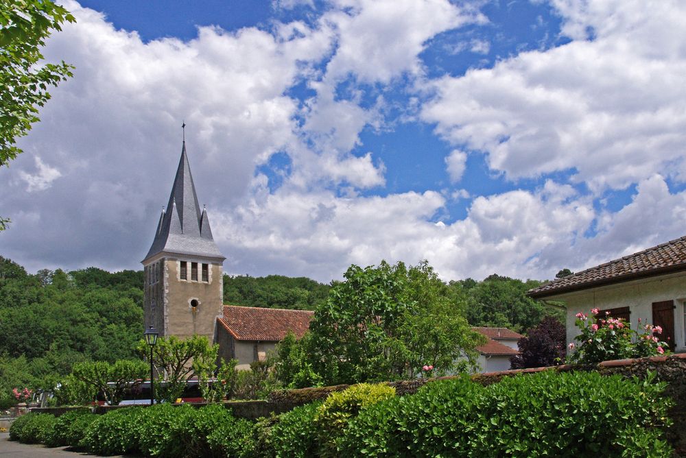 L’Eglise Saint-Leu à Duhort-Bachen