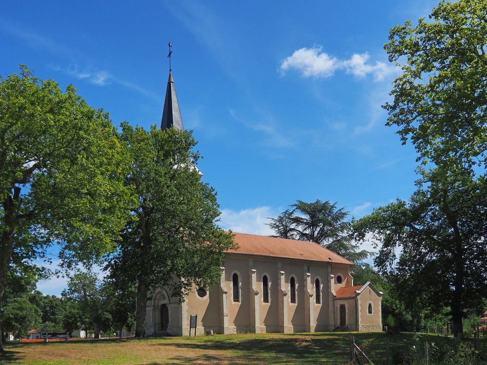 L’Eglise Saint-Michel à Bias (Landes)