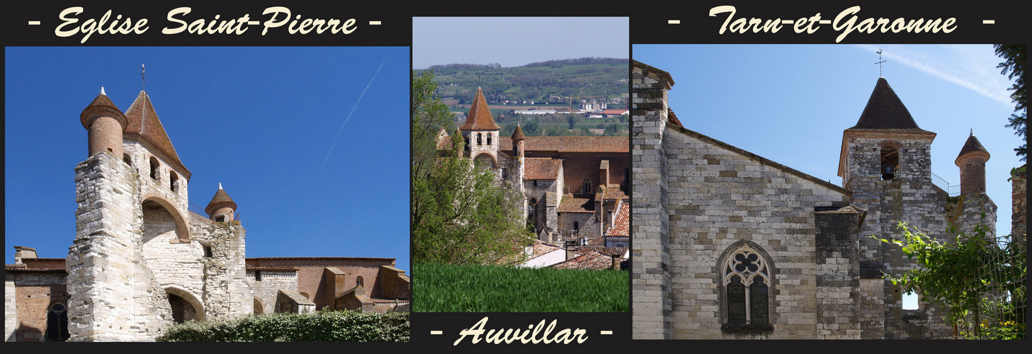 L’Eglise Saint-Pierre à Auvillar  --  Tarn-et-Garonne