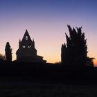 L’Eglise Sainte-Ragegonde à l’aube