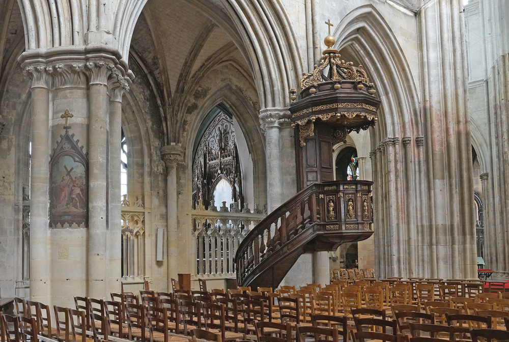 L'église St Jacques à Dieppe