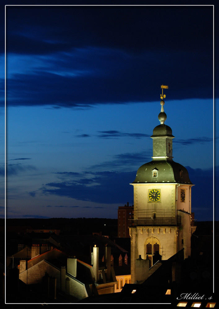 L'église St MAXIME de Thionville, vue de mon balcon