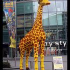 Lego-Giraffe im Sony-Center