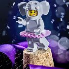 Lego Minifigur Elefant Girl