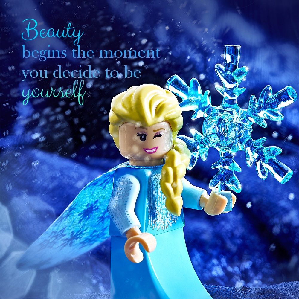 Lego Minifiguren Elsa Frozen