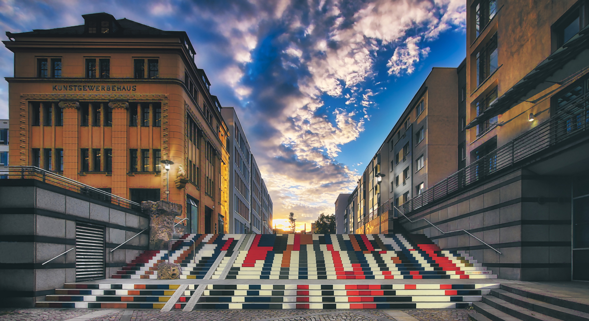 LEGO Treppe Chemnitz HDR