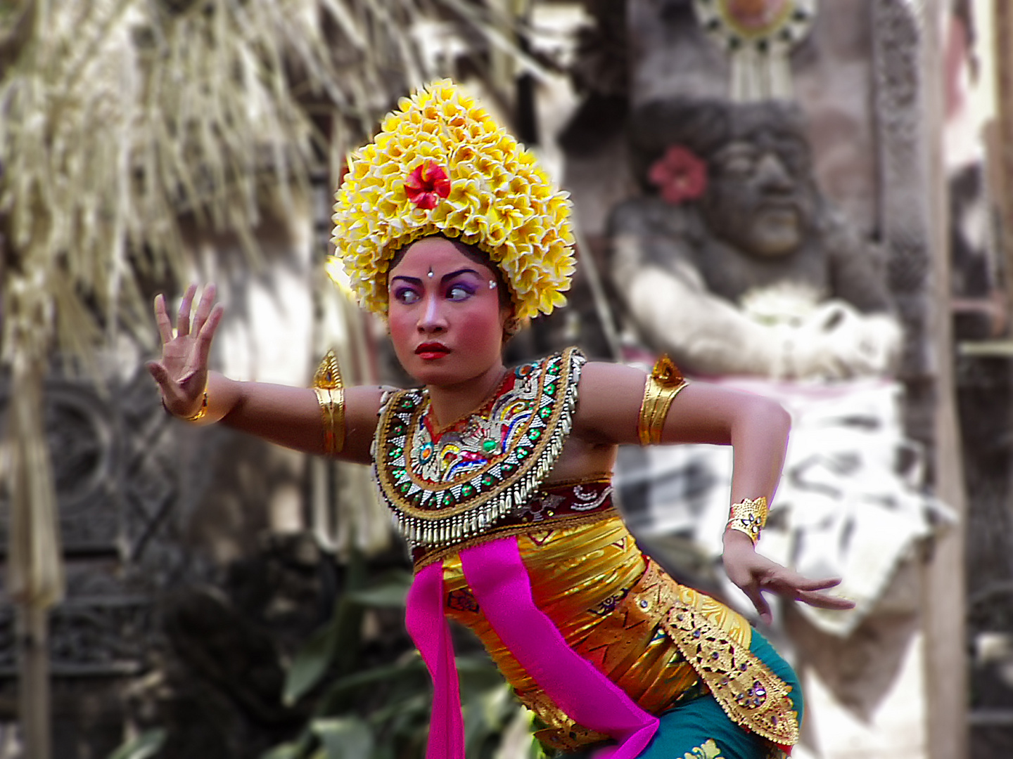 Legong-Tänzerin auf Bali
