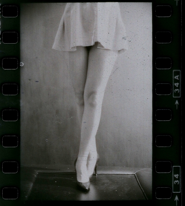 Legs on film