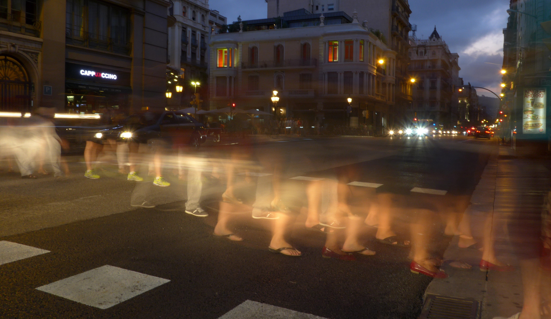 legs on the street