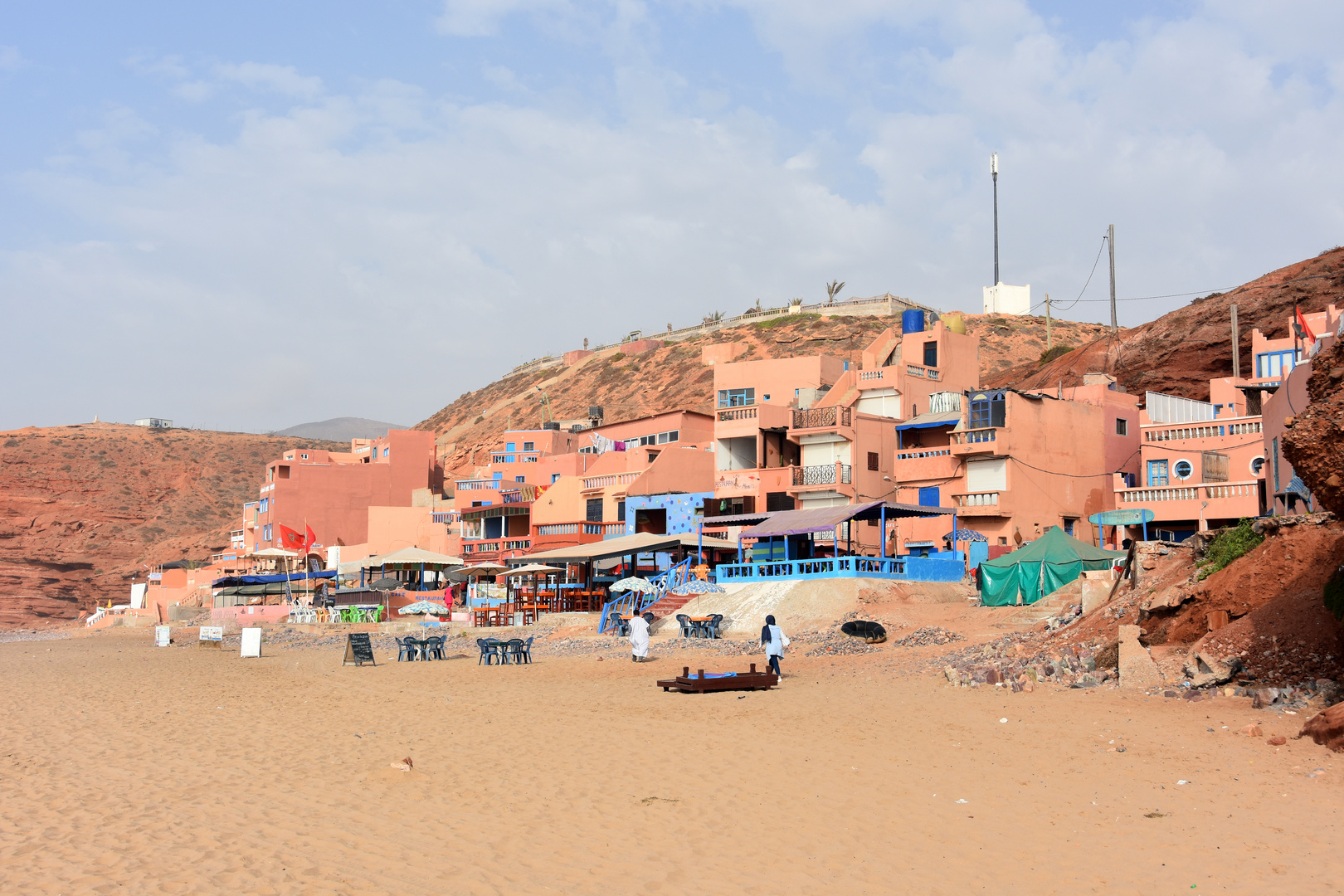 Legzira Beach im Westen von Marokko.