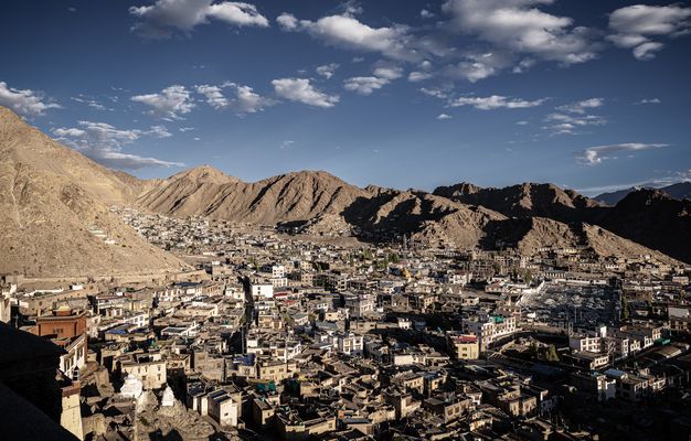 Leh - Blick über die Stadt