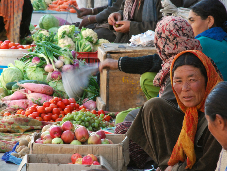 Leh street shot