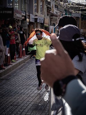 Leh - Zieleinlauf Ladakh Marathon