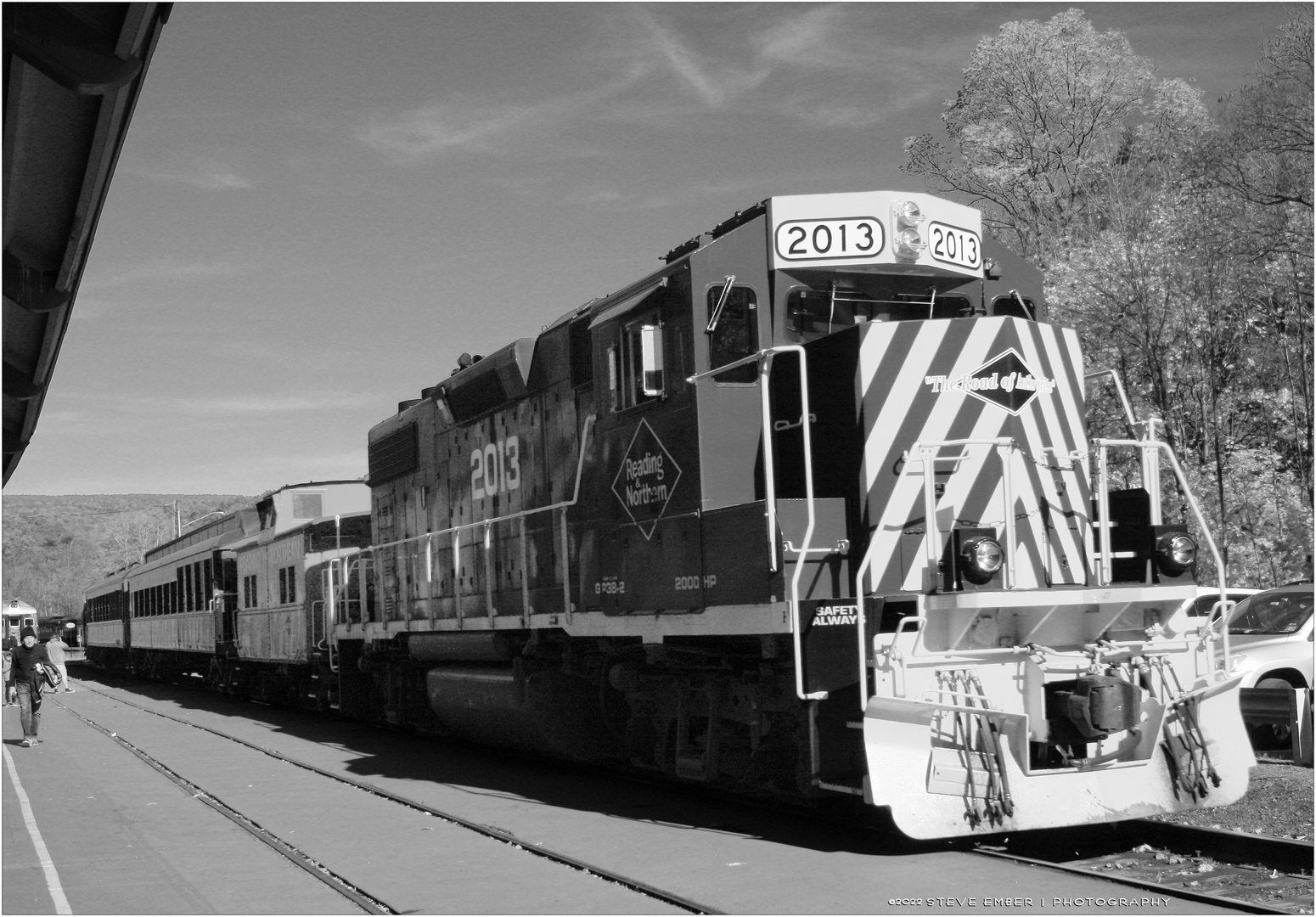 Lehigh Gorge Scenic Railway Train at Jim Thorpe Station