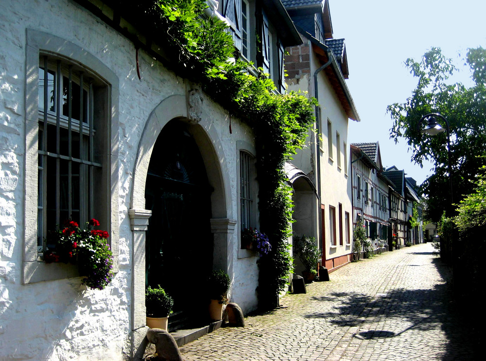 Lehngasse in Unkel / Rhein