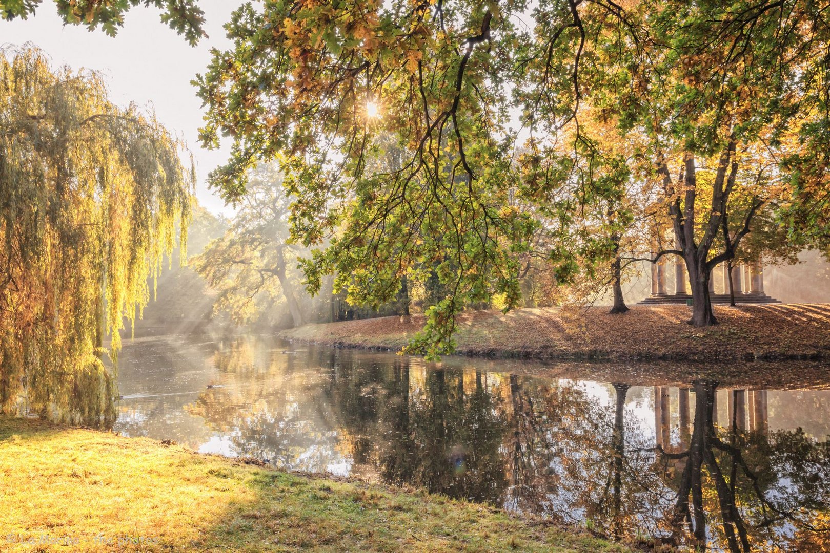 Leibniz im Herbst