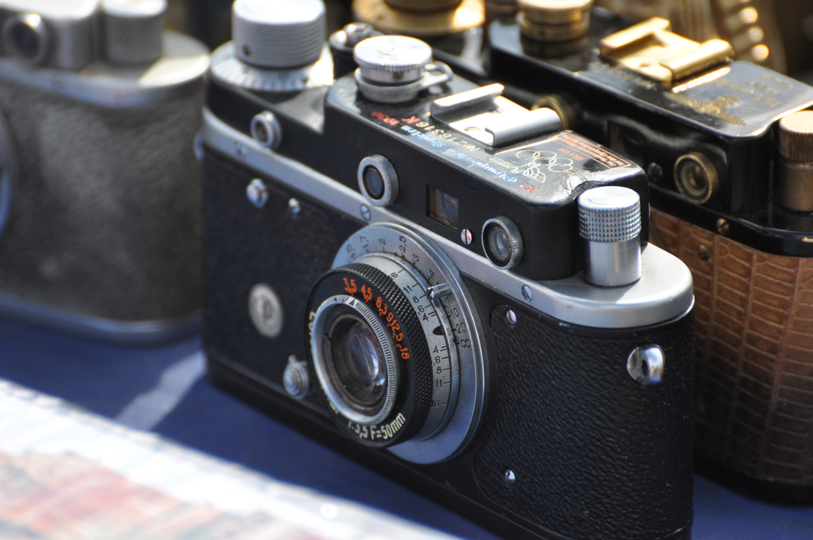 "Leica" Olympiade 1936 auf dem Trödelmarkt in Moskau