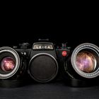 Leica R5 mit ein paar Scherben