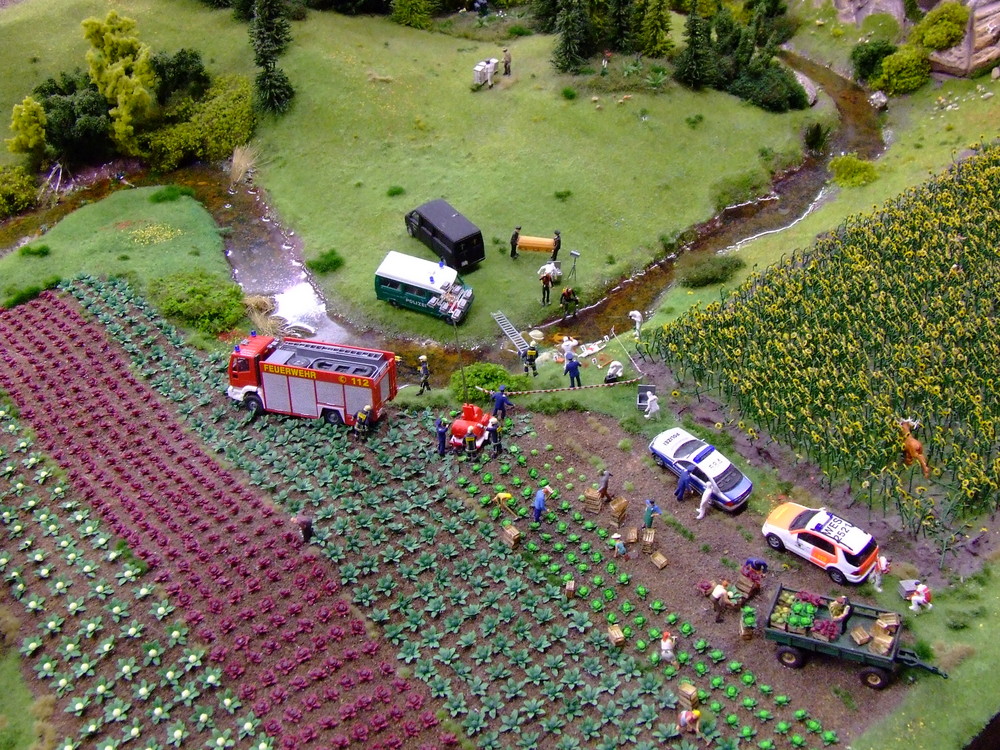 Leichenfund im Miniatur-Wunderland