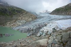 Leichentuch Rhonegletscher