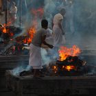 Leichenverbrennung in Kathmandu