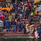 Leichenwaschung in Pashupatinath, Kathmandu/Nepal