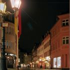 Leichhofstraße in der Nacht.