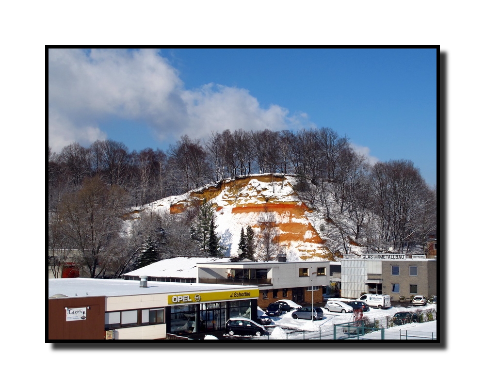 Leichlinger Sandberge im Schnee