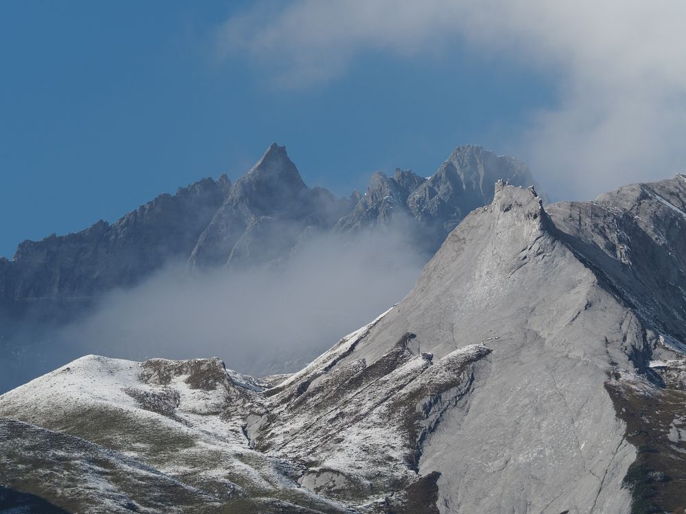 Leicht gezuckert sind unsere Berge