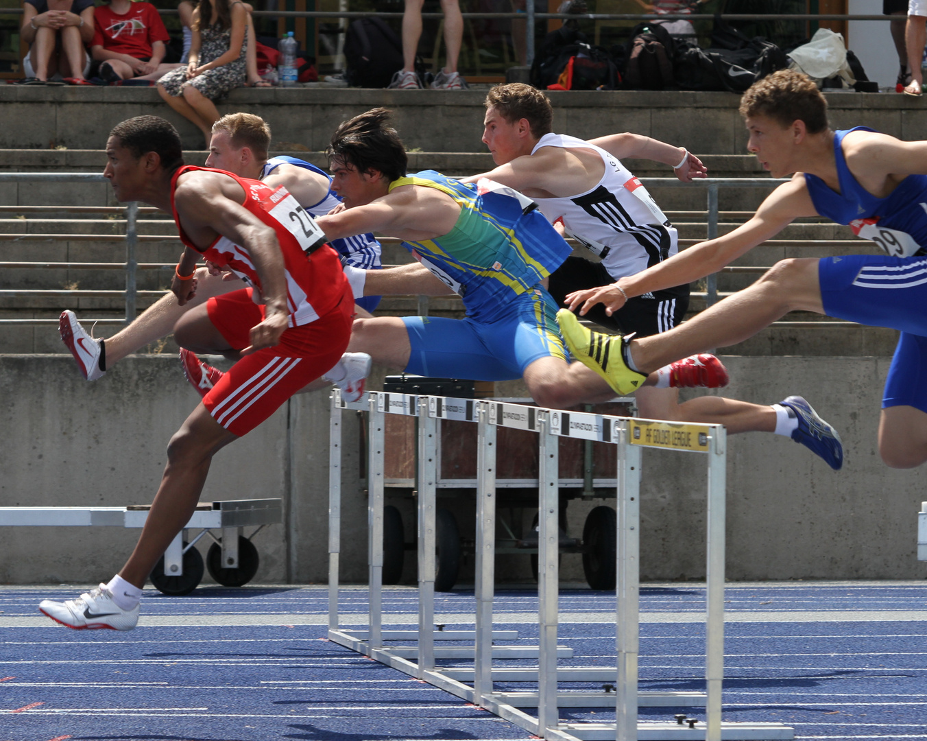 Leichtathletik - 110m Hürden Jugend B