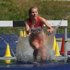 Leichtathletik- 3000m Hindernis der Frauen