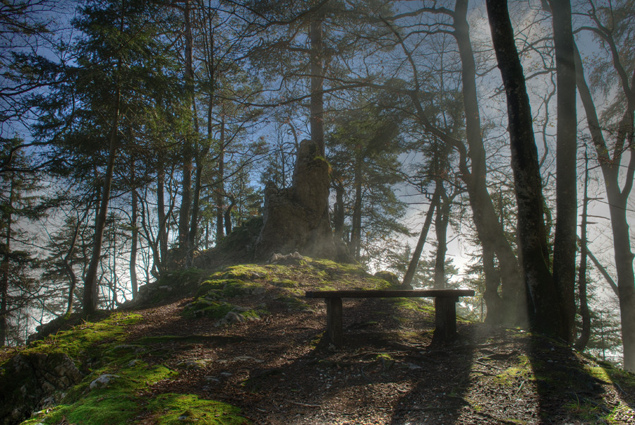 Leichte Sonnenstrahlen