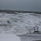 leichte Sturmflut,Norderney