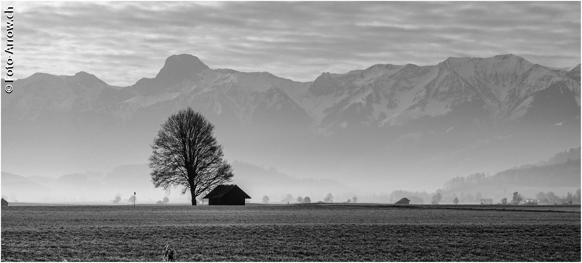 Leichter Dunst in sw