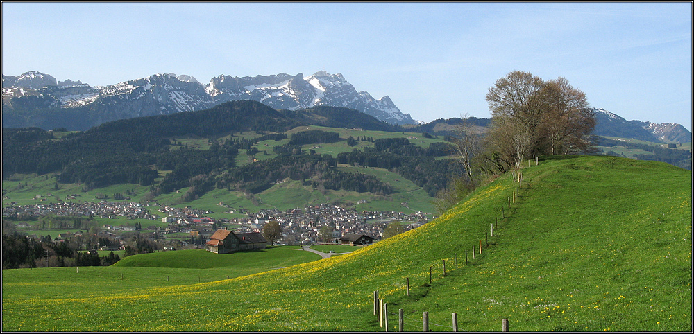 Leichter Dunst lag in der Luft ...