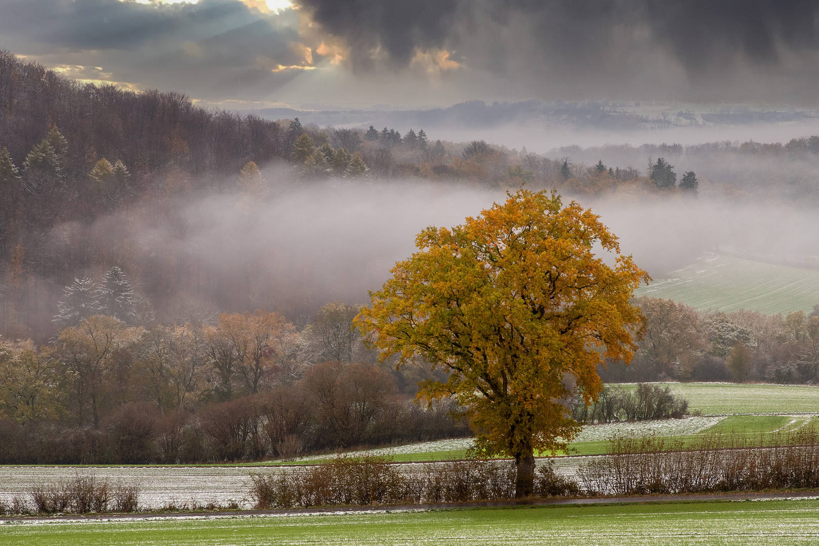 Leichter Wintereinbruch...