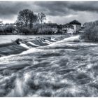 Leichtes Hochwasser