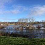 leichtes Hochwasser