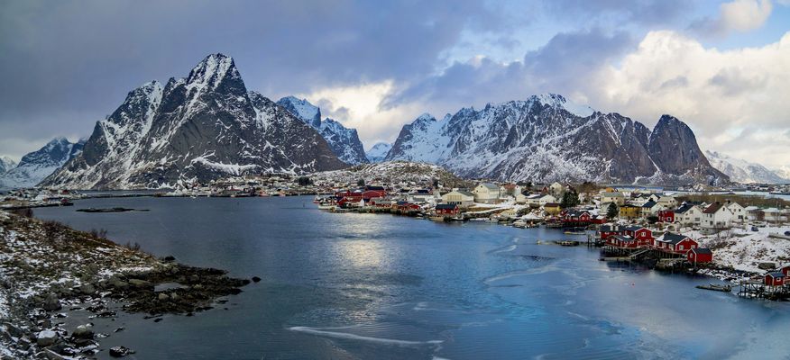 Leichtes Schneetreiben