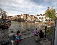 Leiden - Aalmarkt - Oude Rijn - 02