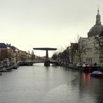 Leiden im Regen