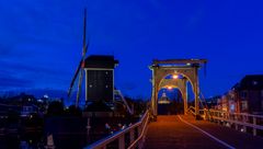 Leiden - Rembrandttbrug - Molen de Put - 02