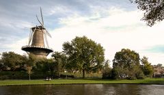 Leiden - Rijnsburgersingel - Wind Mill "de Valk" - 02