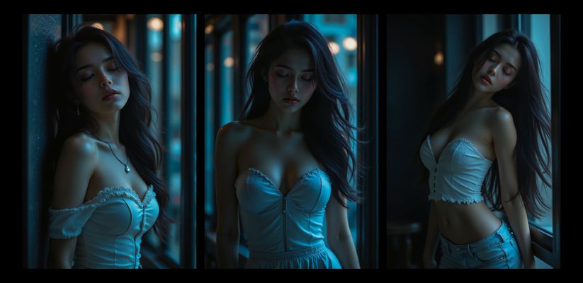 Leidenschaft in der blauen Stunde...