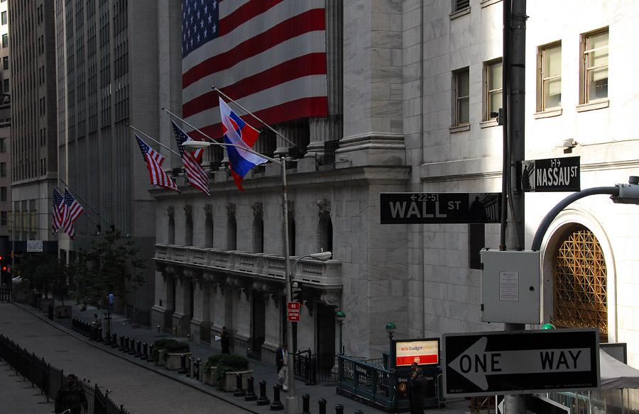 Leider eine Einbahnstrasse, New York Stock Exchange
