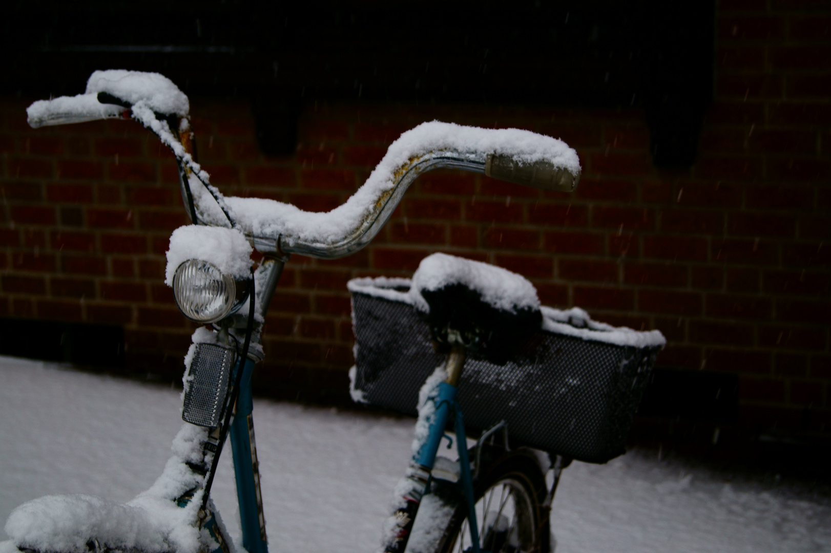 Leider ist der Schnee inzwischen weg......