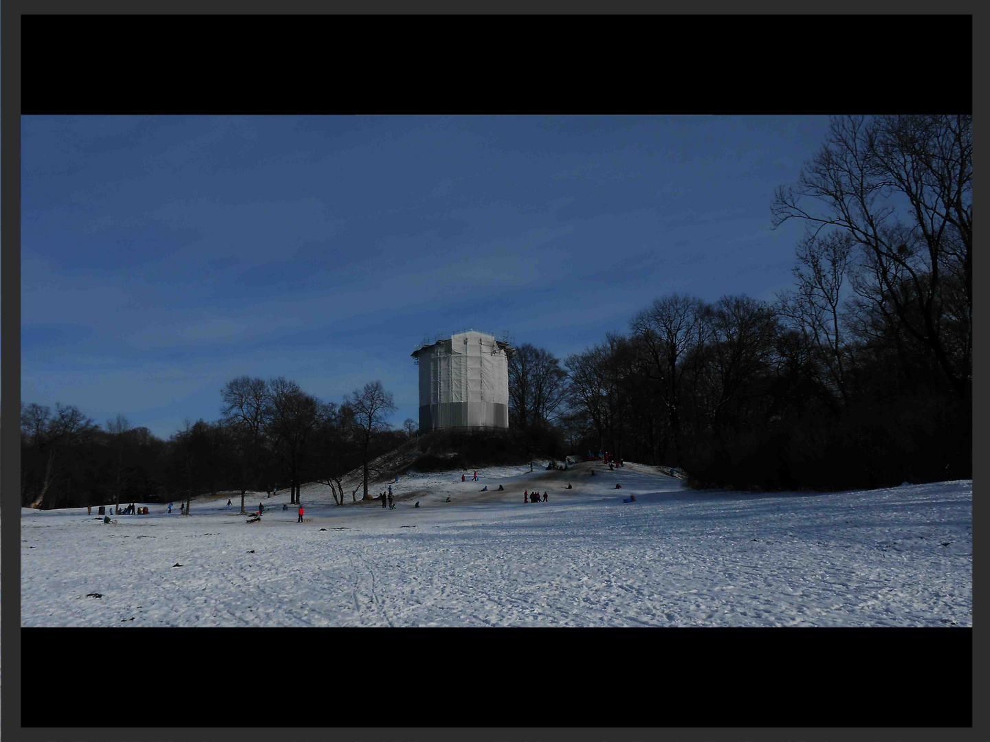 Leider nur ein kurzer Schneetag