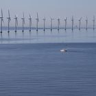 Leider standen die Windräder still und haben nicht geblasen...