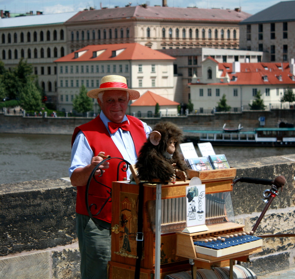 Leierkasten-Mann