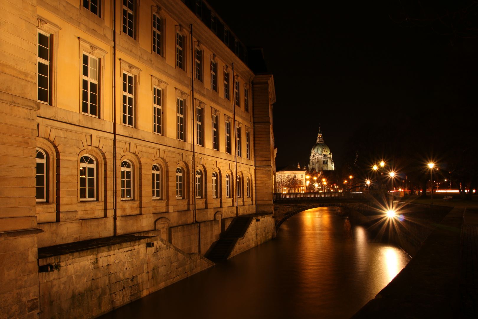 Leine am Landtag